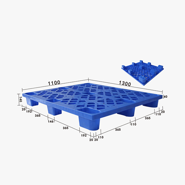ZJ1311-140網(wǎng)格九腳型塑料托盤