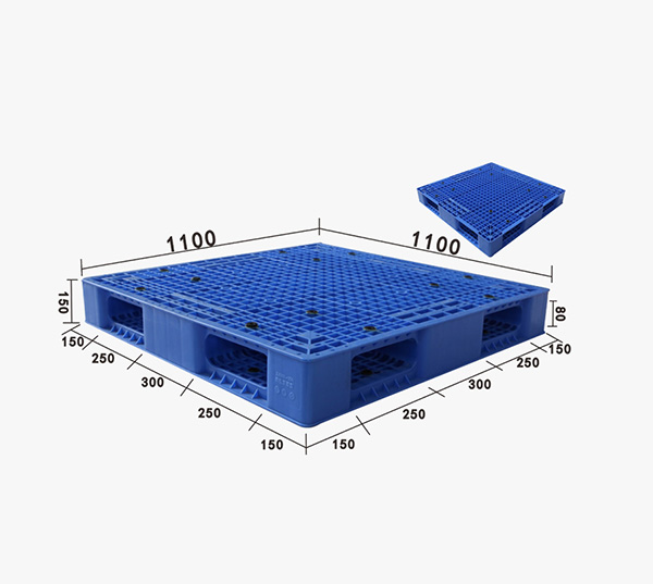 ZJ1111-150網(wǎng)格雙面型塑料托盤