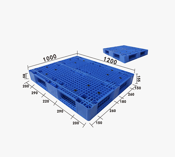ZJ1210-155網(wǎng)格雙面型 塑料托盤(pán)
